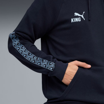 Manchester City мъжки суитшърт с качулка King navy