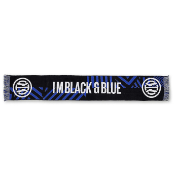 Inter Milan зимен шал im black blue