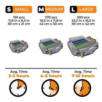 Chelsea FC дървен пъзел Stamford Bridge 270 pcs