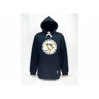 Pittsburgh Penguins мъжки суитшърт с качулка Thermal Lightweight Hoodie Vintage Logo