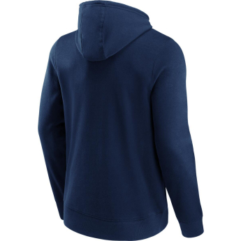 Winnipeg Jets мъжки суитшърт с качулка Primary Logo Graphic navy