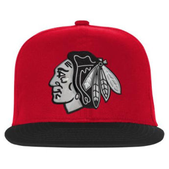 Chicago Blackhawks детска шапка с  козирка flat Essentials Flatbrim Snapback