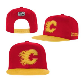 Calgary Flames детска шапка с  козирка flat Essentials Flatbrim Snapback