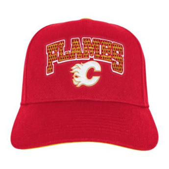 Calgary Flames детска шапка с  козирка flat Essentials Procrown