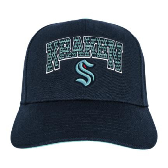 Seattle Kraken детска шапка с  козирка flat Essentials Procrown