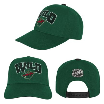 Minnesota Wild детска шапка с  козирка flat Essentials Procrown