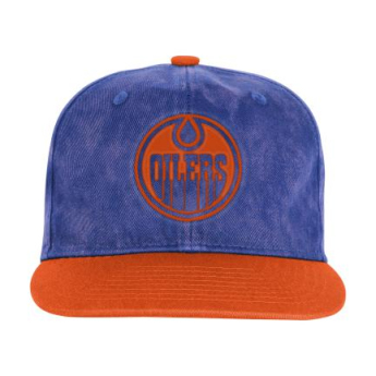 Edmonton Oilers детска шапка с  козирка flat True Retro Deadstock Snapback
