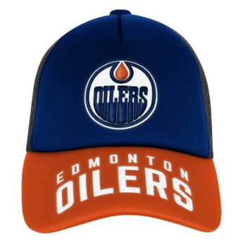 Edmonton Oilers детска бейзболна шапка с козирка True Retro Meshback Trucker