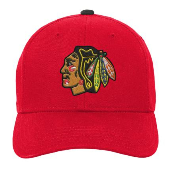 Chicago Blackhawks детска бейзболна шапка с козирка Precurved Snap