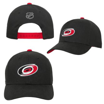 Carolina Hurricanes детска бейзболна шапка с козирка Precurved Snap