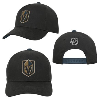 Vegas Golden Knights детска бейзболна шапка с козирка Precurved Snap