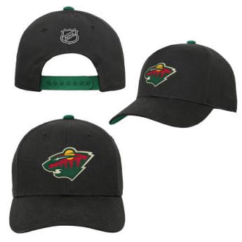 Minnesota Wild детска бейзболна шапка с козирка Precurved Snap