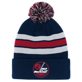 Winnipeg Jets детска зимна шапка Cuffed Beanie With Pom
