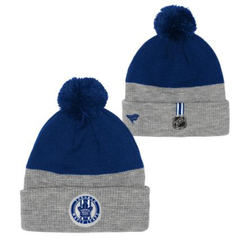 Toronto Maple Leafs детска зимна шапка Draft Cuffed Beanie With Pom