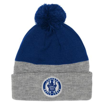 Toronto Maple Leafs детска зимна шапка Draft Cuffed Beanie With Pom