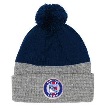 New York Rangers детска зимна шапка Draft Cuffed Beanie With Pom