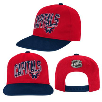 Washington Capitals детска шапка с  козирка flat Essentials Deadstock Snapback