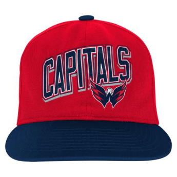 Washington Capitals детска шапка с  козирка flat Essentials Deadstock Snapback