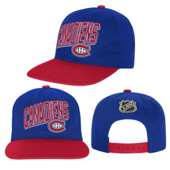 Montreal Canadiens детска шапка с  козирка flat Essentials Deadstock Snapback