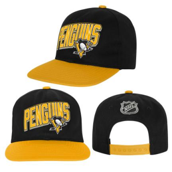 Pittsburgh Penguins детска шапка с  козирка flat Essentials Deadstock Snapback