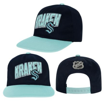 Seattle Kraken детска шапка с  козирка flat Essentials Deadstock Snapback