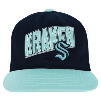Seattle Kraken детска шапка с  козирка flat Essentials Deadstock Snapback