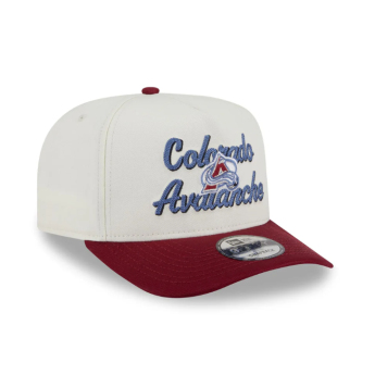 Colorado Avalanche баскетболна шапка с козирка New Era 950AF Chainstitch white