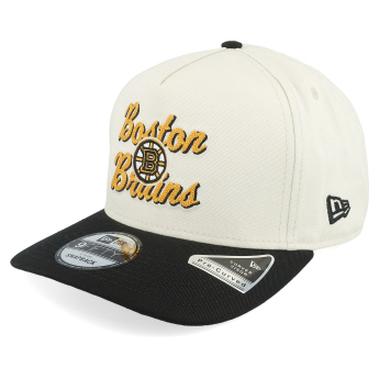 Boston Bruins баскетболна шапка с козирка New Era 950AF Chainstitch white