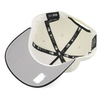 Boston Bruins баскетболна шапка с козирка New Era 950AF Chainstitch white