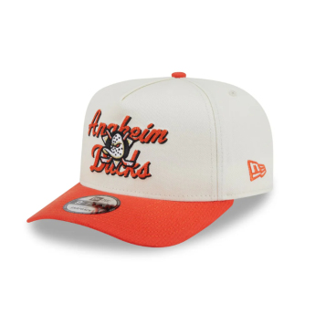 Anaheim Ducks баскетболна шапка с козирка New Era 950AF Chainstitch white