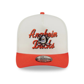 Anaheim Ducks баскетболна шапка с козирка New Era 950AF Chainstitch white