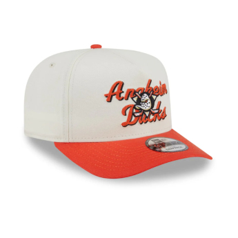Anaheim Ducks баскетболна шапка с козирка New Era 950AF Chainstitch white