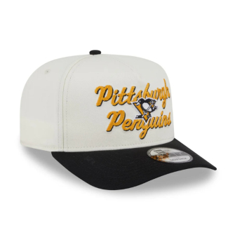 Pittsburgh Penguins баскетболна шапка с козирка New Era 950AF Chainstitch white