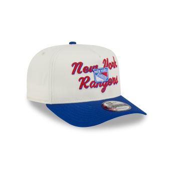 New York Rangers баскетболна шапка с козирка New Era 950AF Chainstitch white