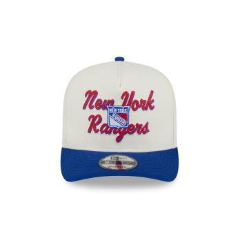 New York Rangers баскетболна шапка с козирка New Era 950AF Chainstitch white