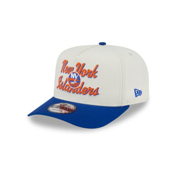 New York Islanders баскетболна шапка с козирка New Era 950AF Chainstitch white