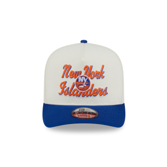 New York Islanders баскетболна шапка с козирка New Era 950AF Chainstitch white