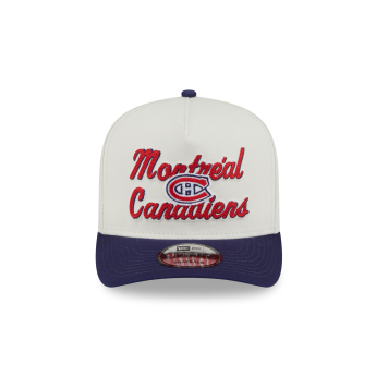 Montreal Canadiens баскетболна шапка с козирка New Era 950AF Chainstitch white