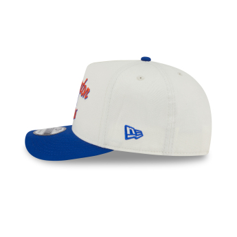 Edmonton Oilers баскетболна шапка с козирка New Era 950AF Chainstitch white
