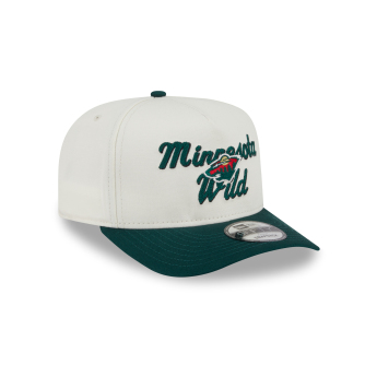 Minnesota Wild баскетболна шапка с козирка New Era 950AF Chainstitch white