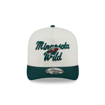 Minnesota Wild баскетболна шапка с козирка New Era 950AF Chainstitch white