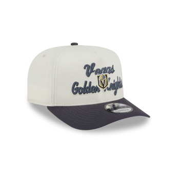 Vegas Golden Knights баскетболна шапка с козирка New Era 950AF Chainstitch white