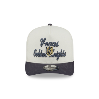 Vegas Golden Knights баскетболна шапка с козирка New Era 950AF Chainstitch white