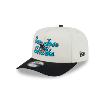 San Jose Sharks баскетболна шапка с козирка New Era 950AF Chainstitch white