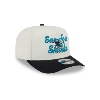 San Jose Sharks баскетболна шапка с козирка New Era 950AF Chainstitch white