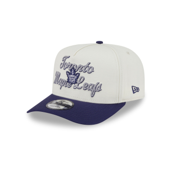 Toronto Maple Leafs баскетболна шапка с козирка New Era 950AF Chainstitch white