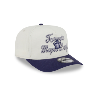 Toronto Maple Leafs баскетболна шапка с козирка New Era 950AF Chainstitch white