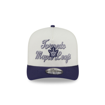 Toronto Maple Leafs баскетболна шапка с козирка New Era 950AF Chainstitch white