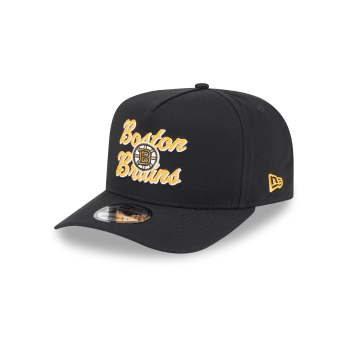 Boston Bruins баскетболна шапка с козирка New Era 950AF Chainstitch black
