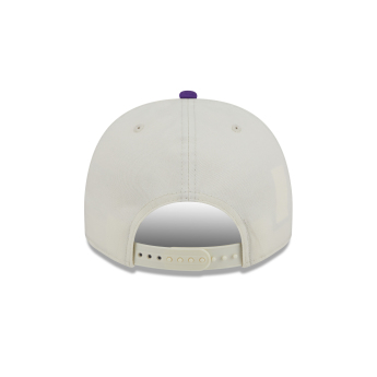 Los Angeles Kings баскетболна шапка с козирка New Era 950AF Chainstitch white-yellow